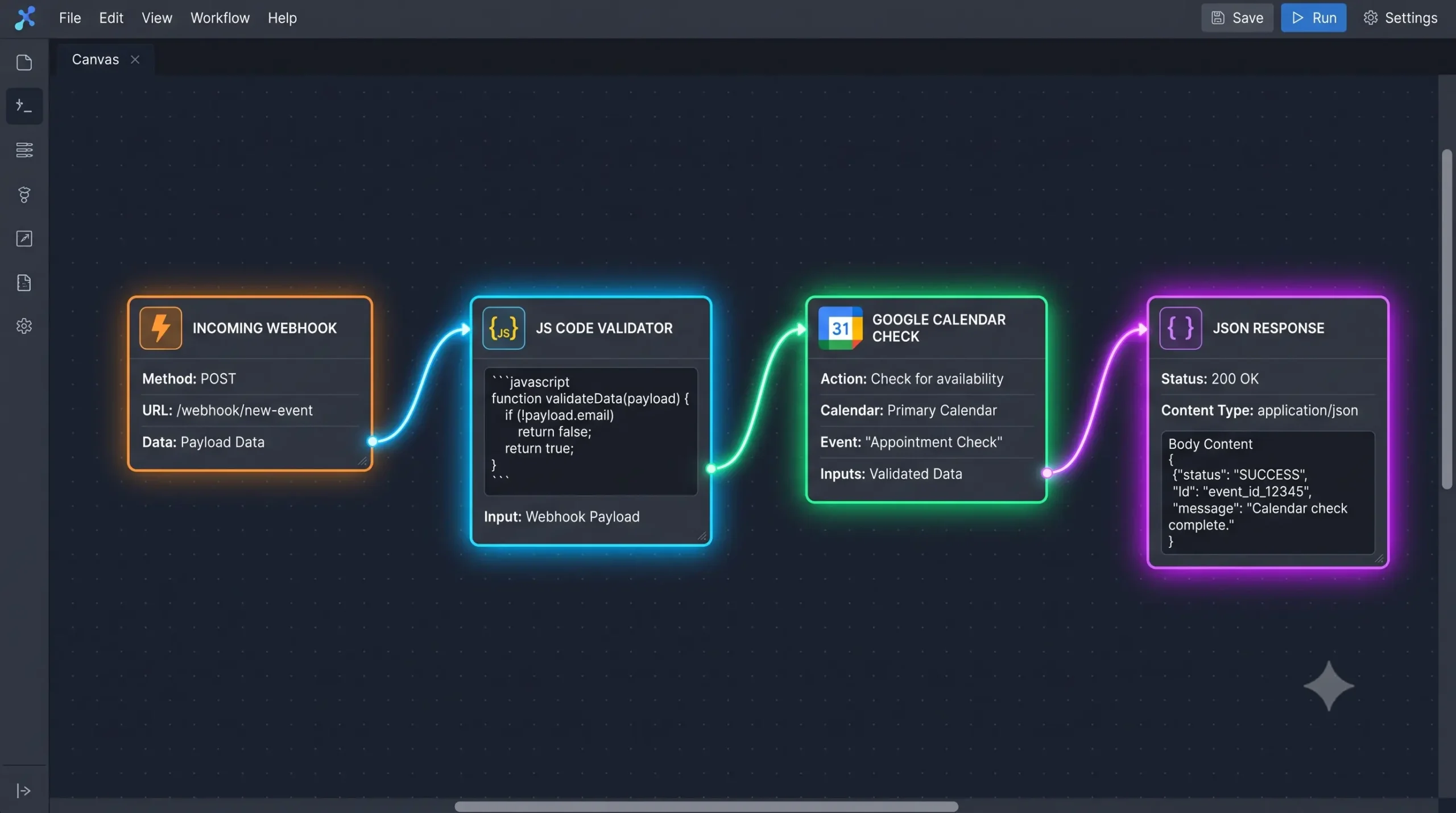n8n-voice-agent-tool-calling-workflow n8n workflow handling tool calls from an AI voice receptionist