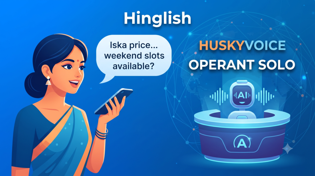 best hinglish ai voice receptionist